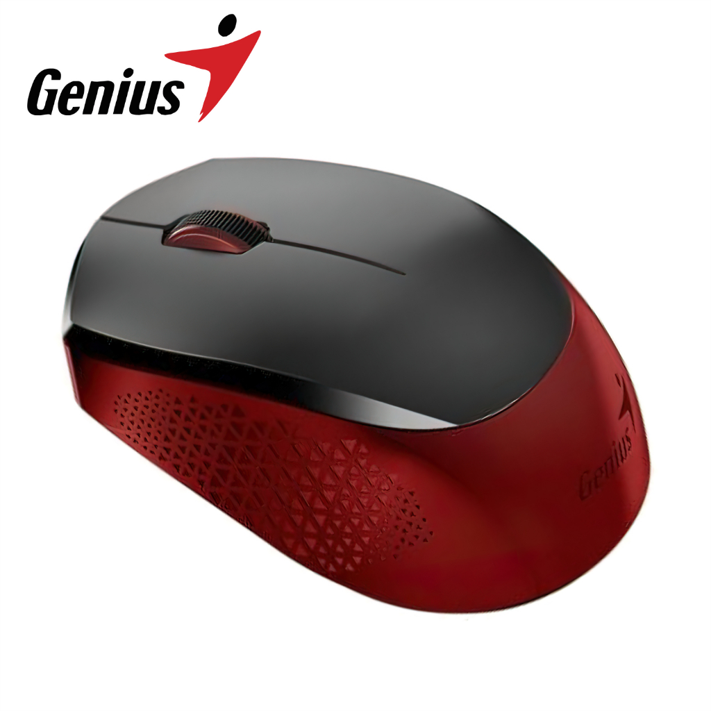 Chuột Không Dây Silent Wireless Genius NX-8000S 3 Mức DPI 800 1200 1600 - Hàng Chính Hãng