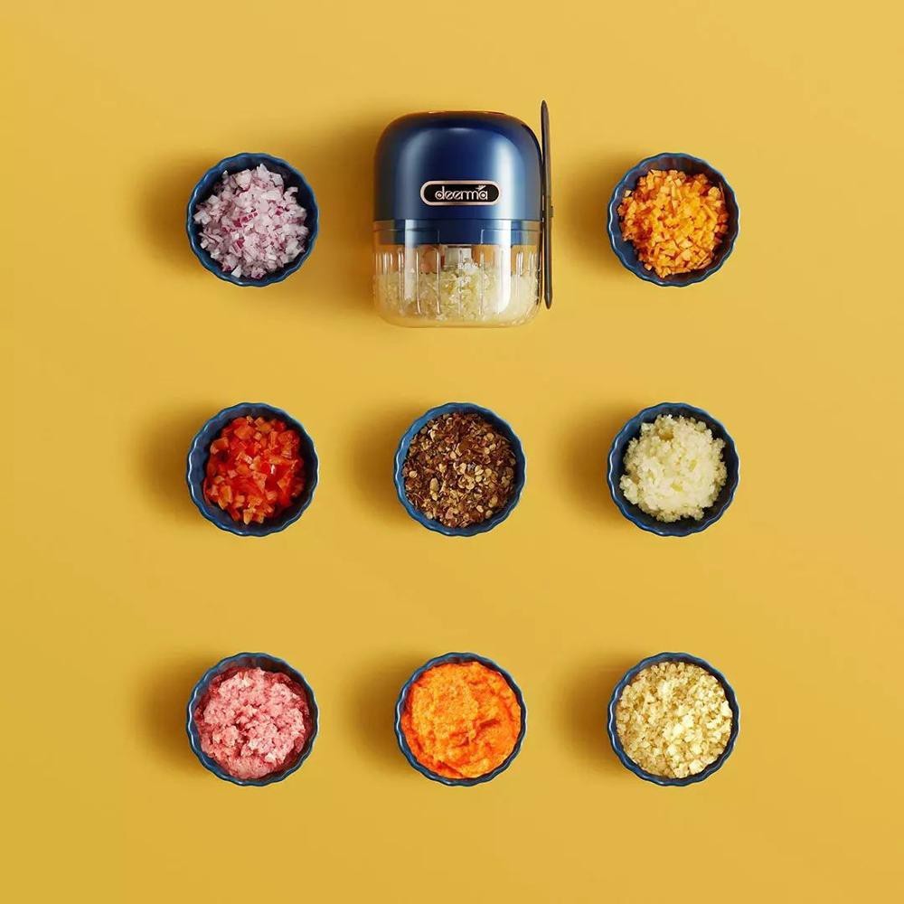 Máy xay đa năng mini di động tích điện Deerma JS100 chính hãng - Bảo hành 3 tháng