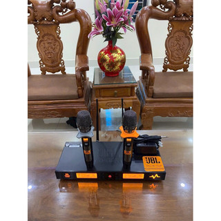 Micro không dây JBL cao cấp VM880  - Hàng nhập khẩu - Cảm biến gia tốc, mic cảm biến tự ngắt - Gia Khang Shop
