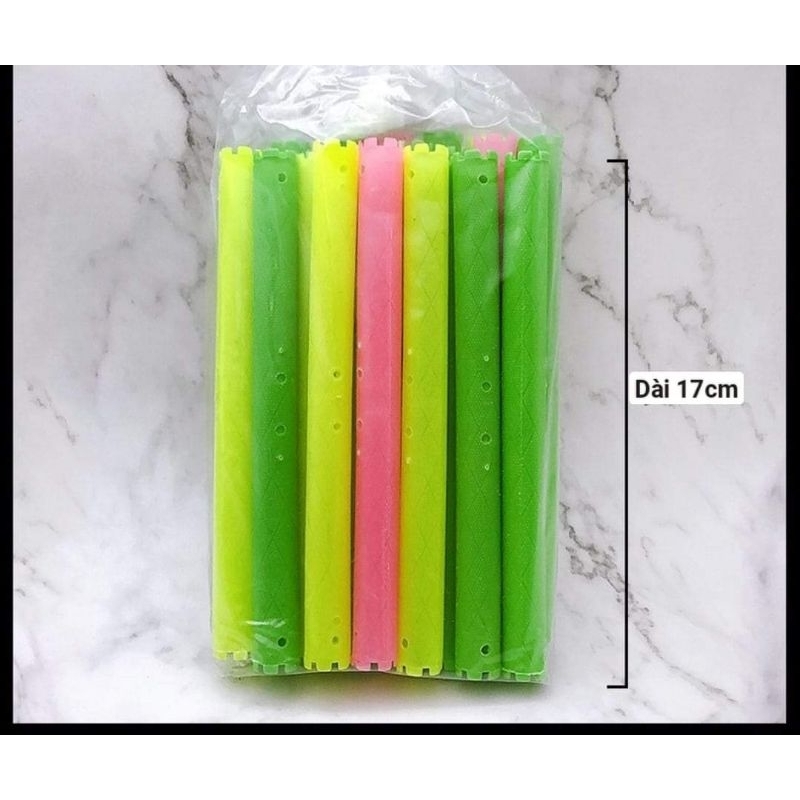 Trục lạnh uốn xoăn xù mì, xoăn hippie dài 17cm