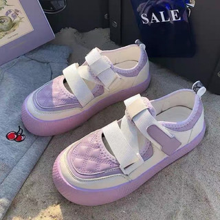 GIÀY SNEAKER BALLET TÍM - GIÀY THỂ THAO