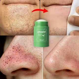 Mặt nạ trà xanh dạng lăn green mask stick, thanh lăn mặt nạ trà xanh green mask stick - cam kết chính hãng 66g