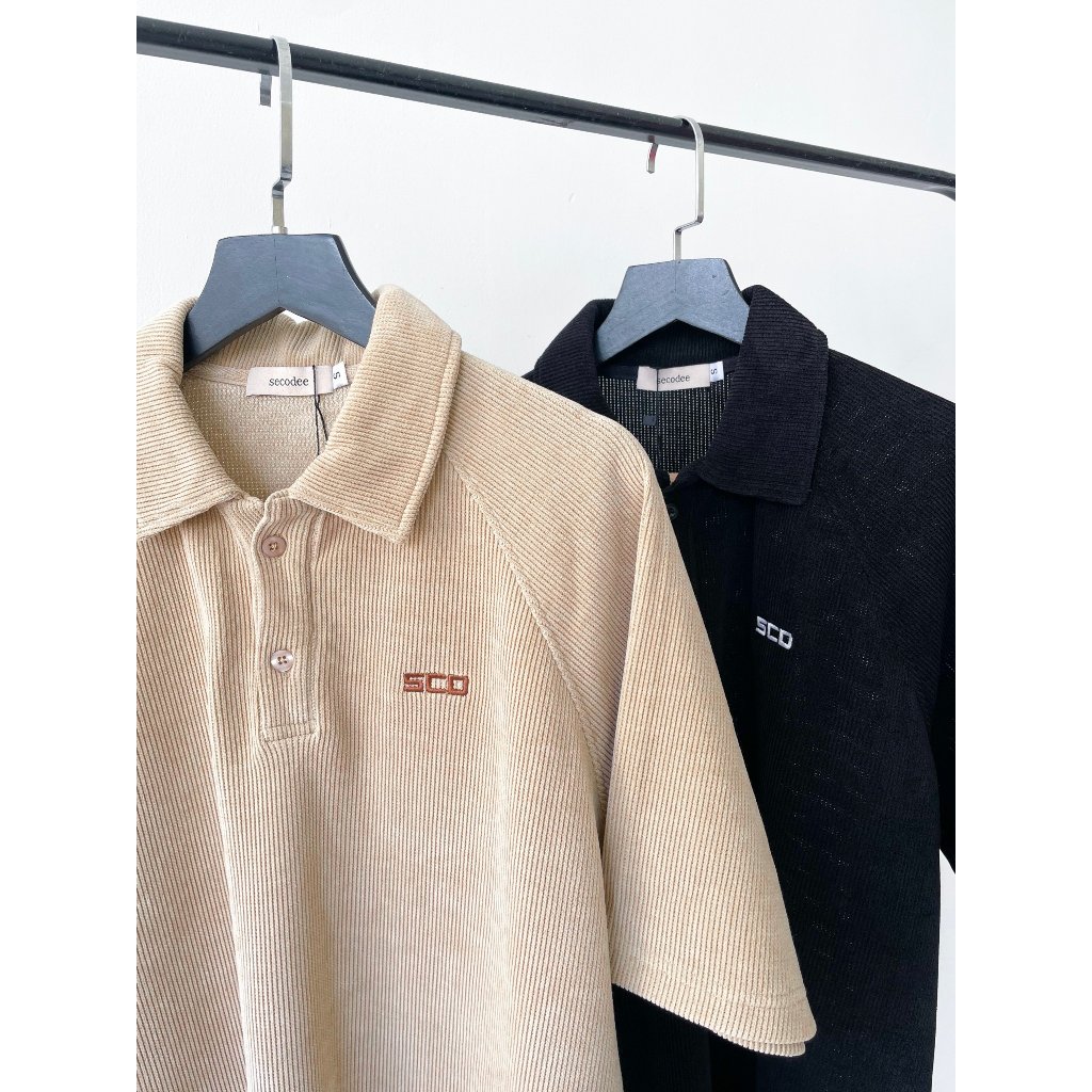 Áo polo form rộng nam nữ basic local brand SCD vải cá sấu cotton co giãn tốt | Sweat Polo | Secodee