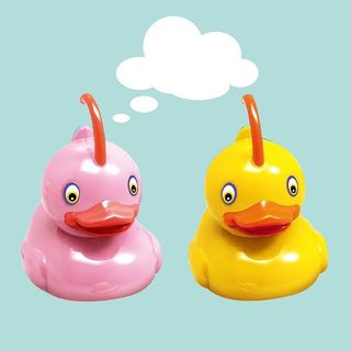 Đồ chơi câu vịt có nhạc cho bé