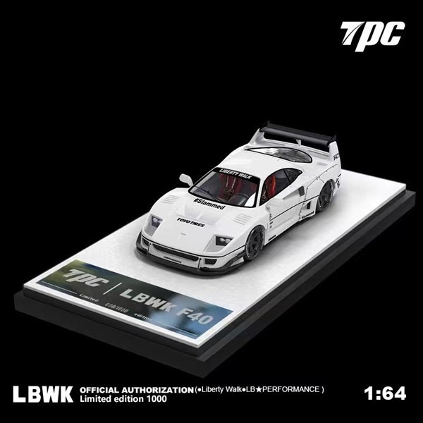 Mô hình xe Ferrari F40 Liberty Walk LBWK tỉ lệ 1:64 TPC - Inno64