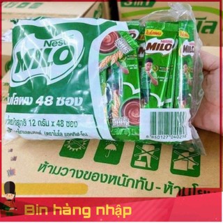 Bột sữa milo thái lan lốc 48 gói