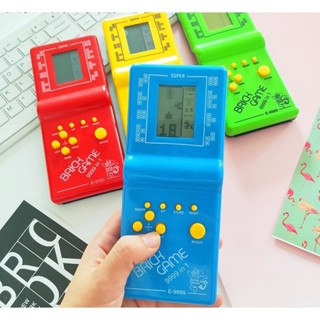 Máy Chơi Game Điện Tử Cầm Tay Xếp gạch, Máy chơi Xếp Hình Huyền Thoại 8x 9x brick game 9999 in 1