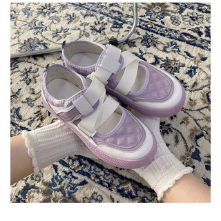 GIÀY SNEAKER BALLET TÍM - GIÀY THỂ THAO