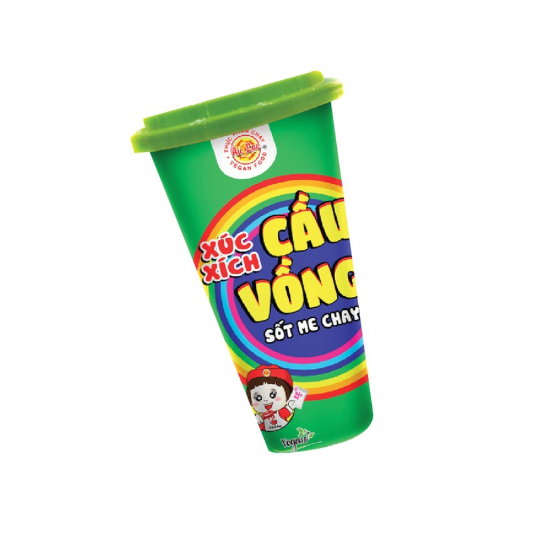 Xúc Xích Cầu Vồng Sốt Me Âu Lạc 70g