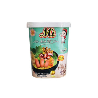 Mì xúc xích thịt chay âu lạc 83g ly