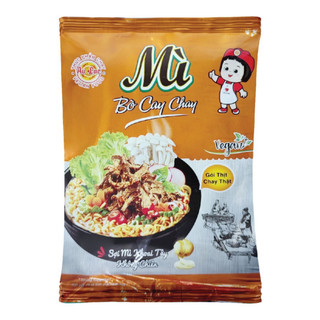 Mì bò cay chay 72g âu lạc gói