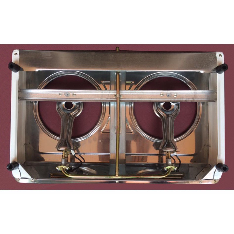 BẾp gas đôi mặt inox giá siêu rẻ