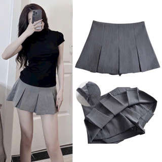 CHÂN VÁY NGẮN XẾP LY TO CHẤT RUBY CAO CẤP LÊN DÁNG SIÊU XINH MA0024