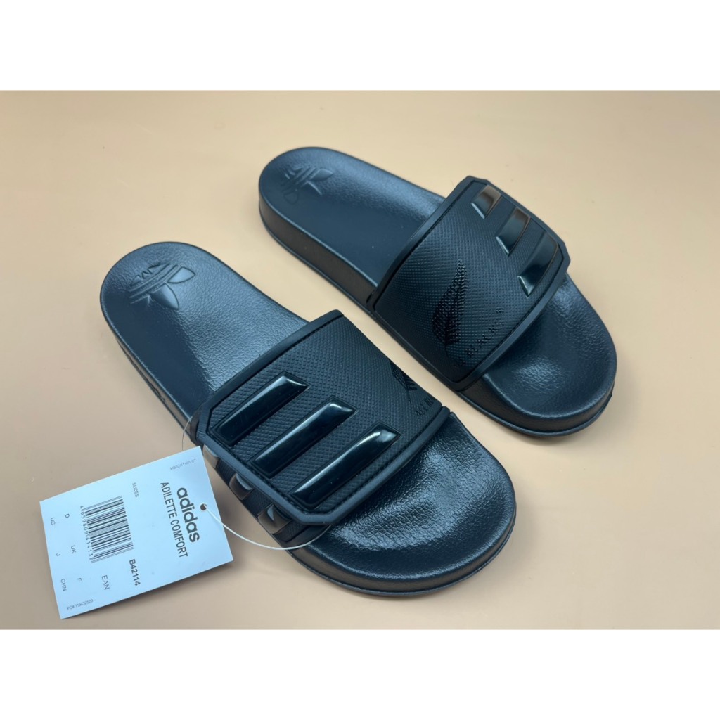 Dép quai ngang nam nữ Adiasds 3 sọc quai Eva kháng nước chống hôi VNXK
