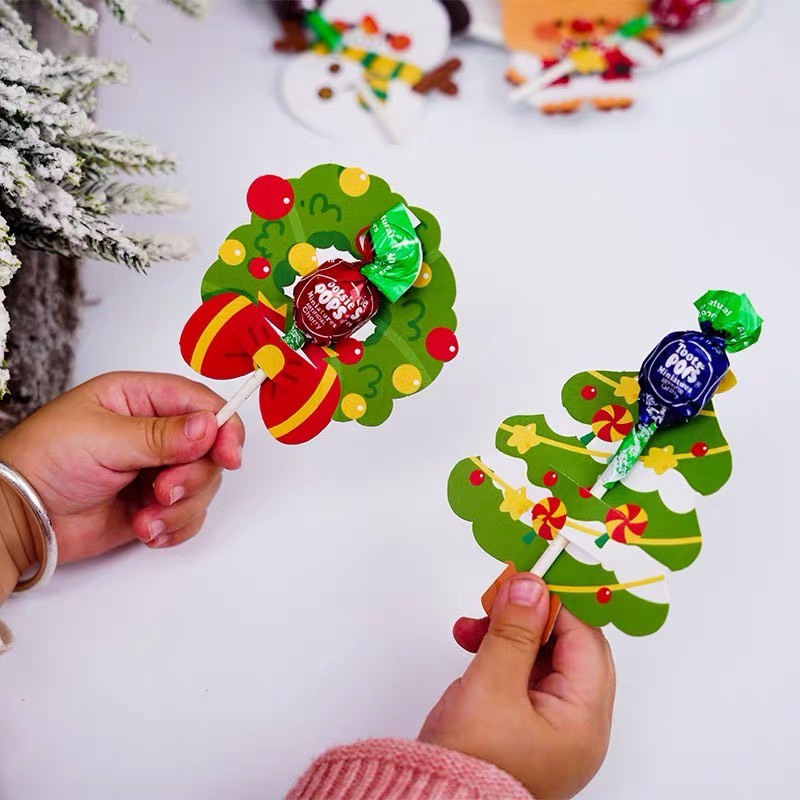 50 thẻ icon gắn kẹo noel trang trí giáng sinh chirstmas