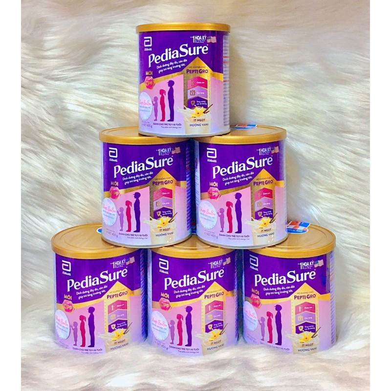 Sữa PEDIASURE cho bé nhẹ cân, suy dinh dưỡng 400g
