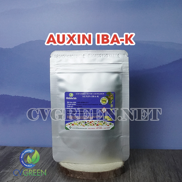 IBA-K 98% ( Siêu kích rễ, điều hòa sinh trưởng - tan trong nước) gói 50g