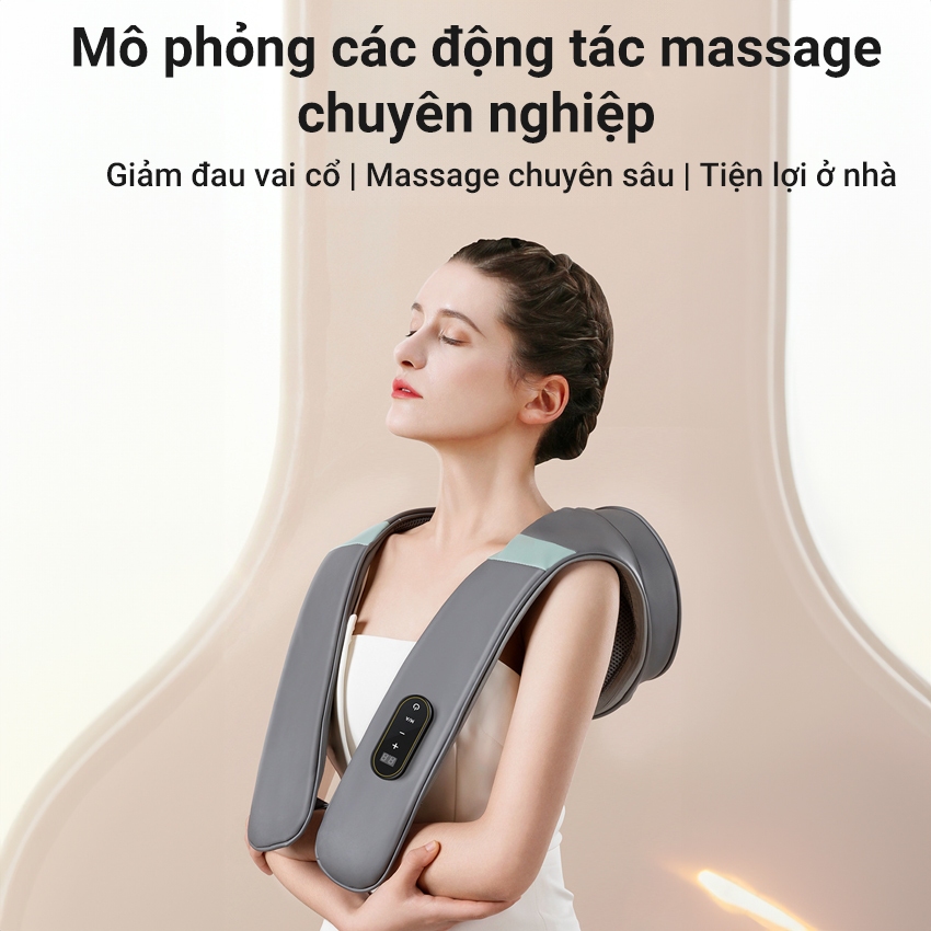 Máy Đấm Lưng cao cấp với 2 lựa chọn, Massage cổ vai gáy thư giãn đa năng