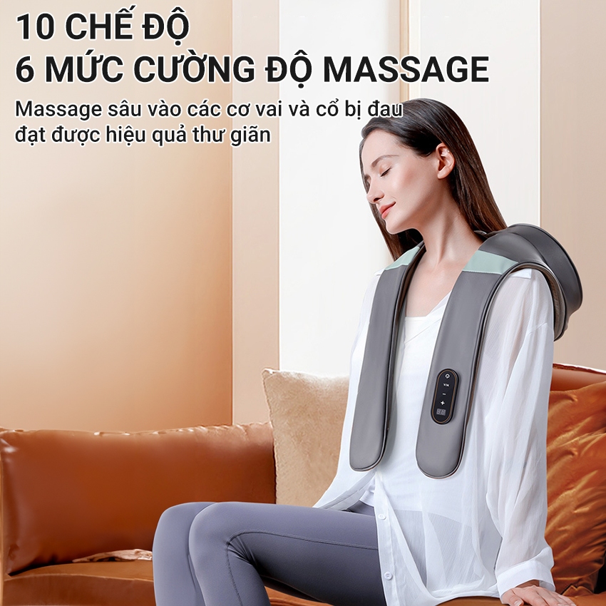 Máy Đấm Lưng cao cấp với 2 lựa chọn, Massage cổ vai gáy thư giãn đa năng