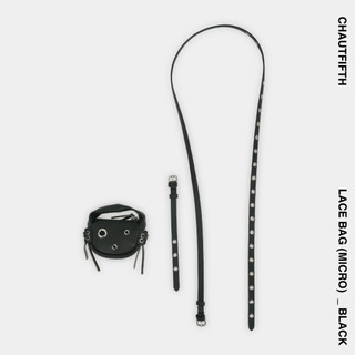 Túi xách MICRO LACE màu đen - CHAUTFIFTH