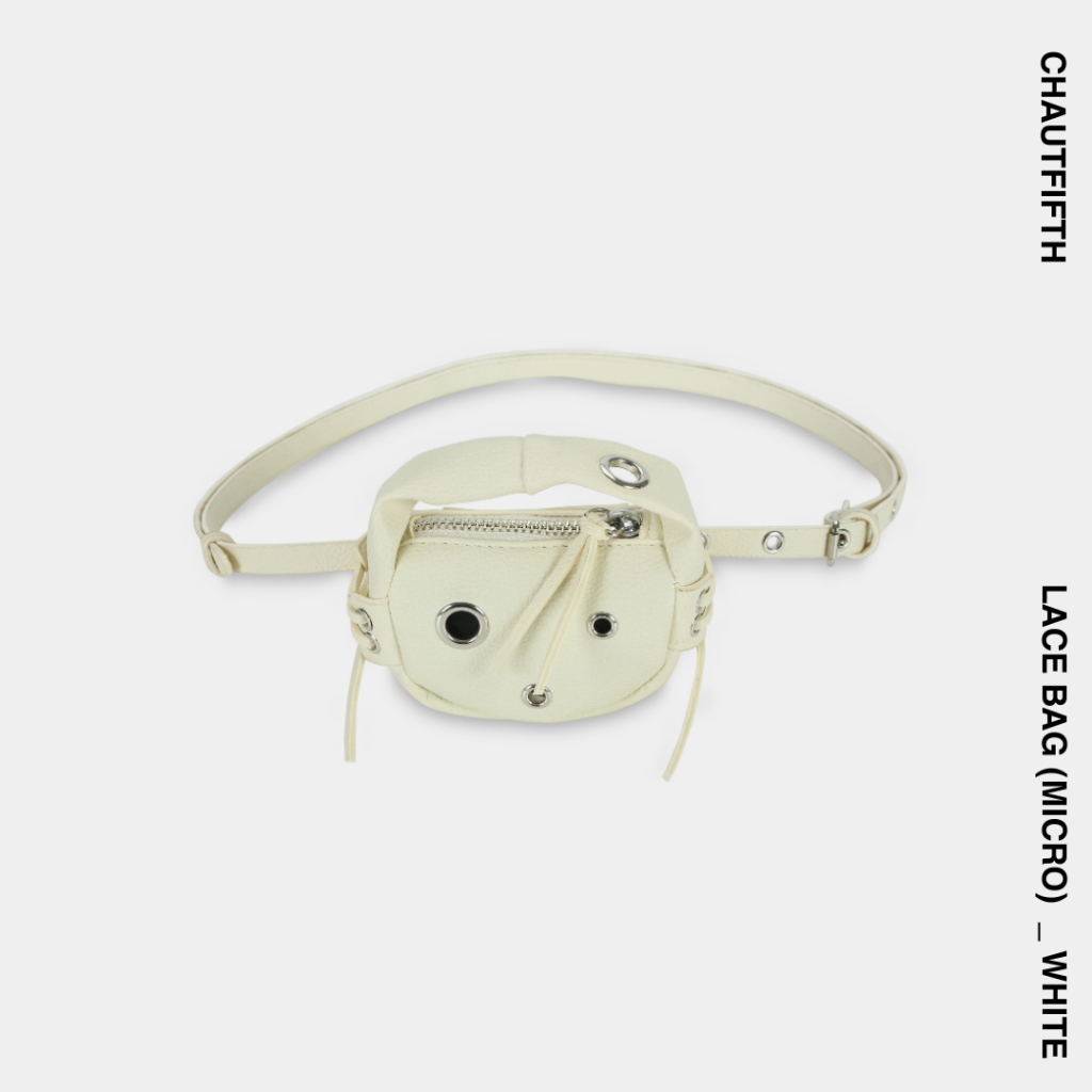 Túi xách MICRO LACE màu trắng - CHAUTFIFTH