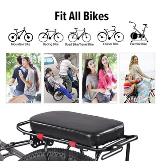  Đệm yên sau Đệm lót yên sau xe đạp có quai cài không thấm nước êm ái thích hợp với mọi dòng xe đạp siêu êm ái và bền 