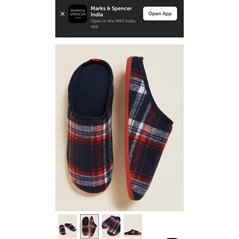 Dép mang trong nhà giữ ấm chân A120