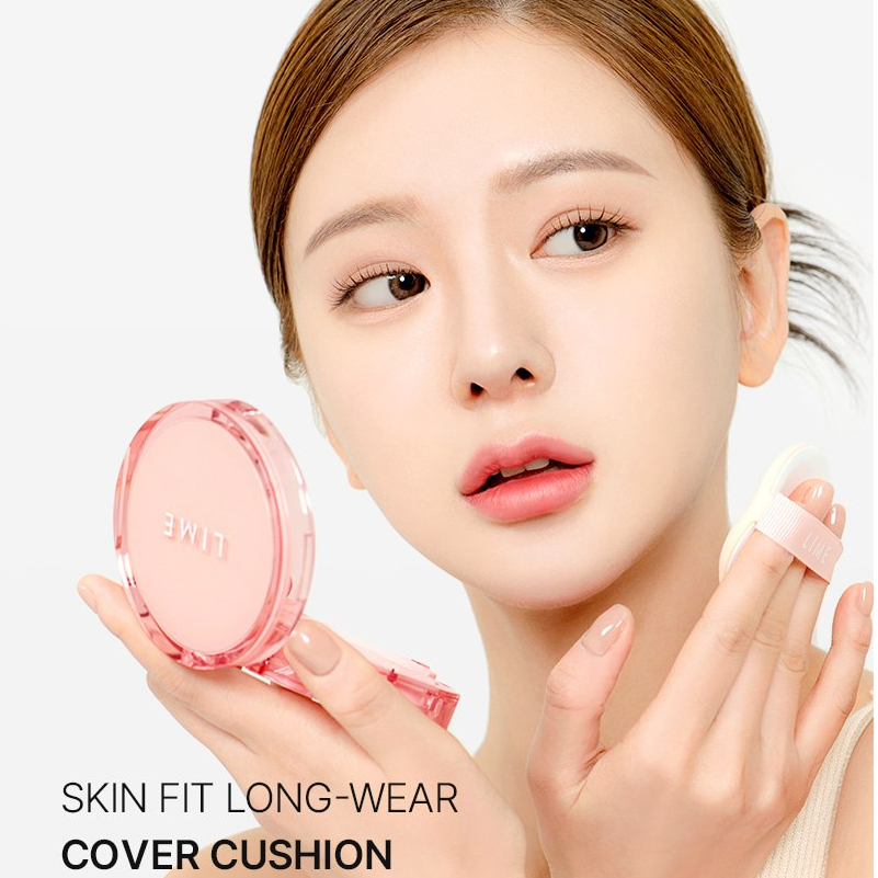 Phấn Nước LIME Che Phủ Hoàn Hảo Skin Fit Long Wear SPF50+