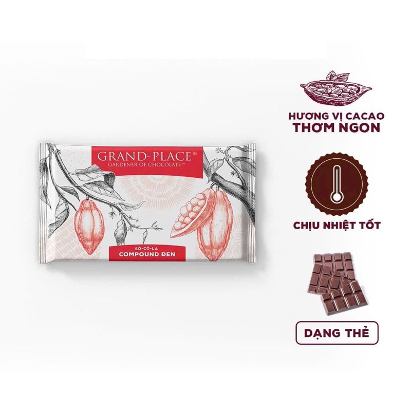 Socola Thẻ Đen-Trắng 1kg