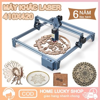 Máy khắc laser khắc gỗ,khắc chuyên dụng cnc sculpfun s9,máy khắc laser mini 410x420mm,lấy nét laser siêu mịn 0.06mm