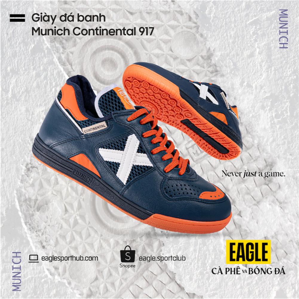 Giày đá bóng MUNICH CONTINENTAL 932 - THỐNG LĨNH SÂN ĐẤU