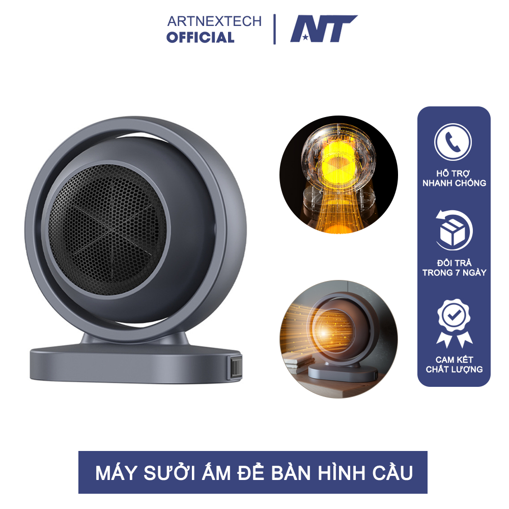 Quạt Sưởi Ấm Cao Cấp,  Máy Sưởi Làm Nóng Nhanh An Toàn Tiết Kiệm Năng Lượng Sử Dụng Cho Gia Đình, Văn Phòng – ARTNEXTECH