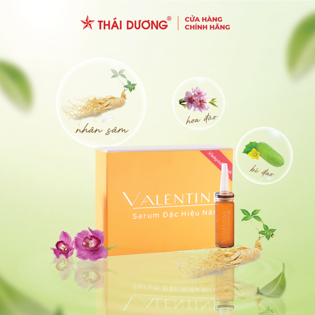 Serum dành cho da nám Valentine 10ml - Sao Thái Dương