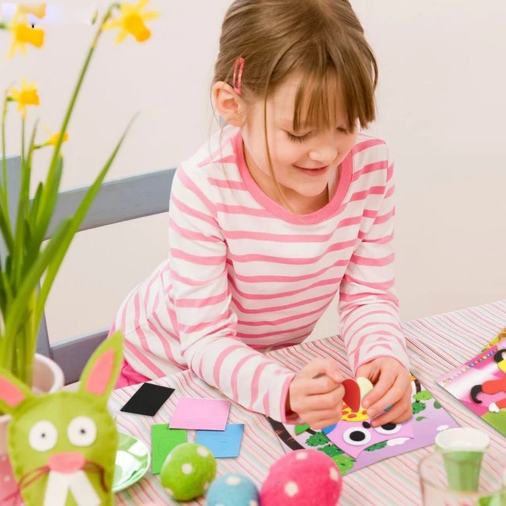 Bộ Tranh Xé Dán Xốp 3D - Đồ Chơi Thông Minh Cho Bé -