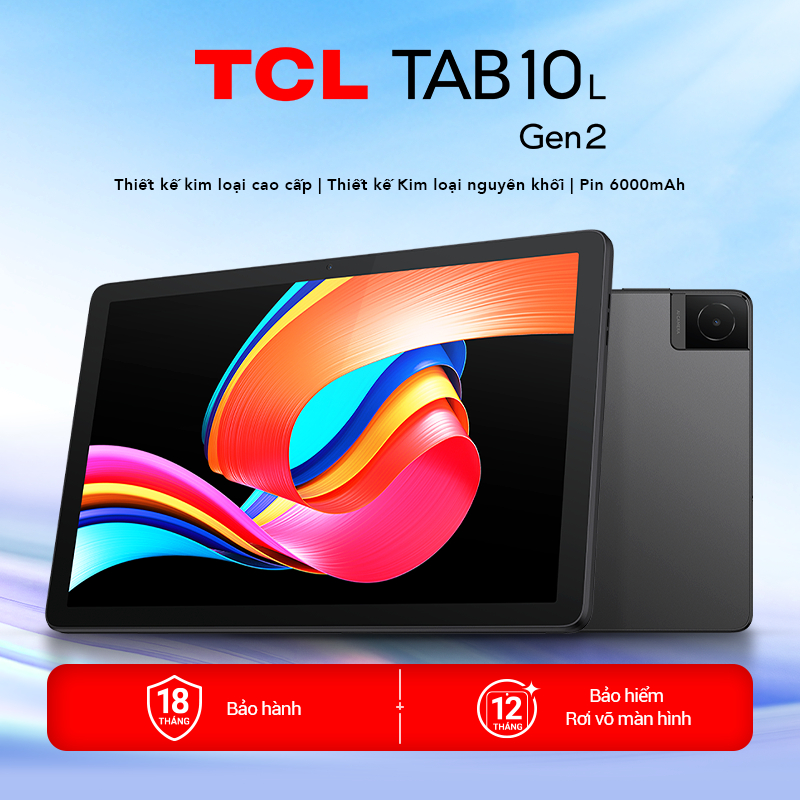 Máy tính bảng TCL TAB 10L GEN2 WIFI 8492A Đen  with TPU CASE_8492A-2ALCVN11