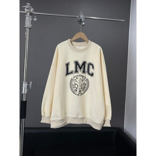 Áo sweater be chữ pig lmc đen e58 lumihouse