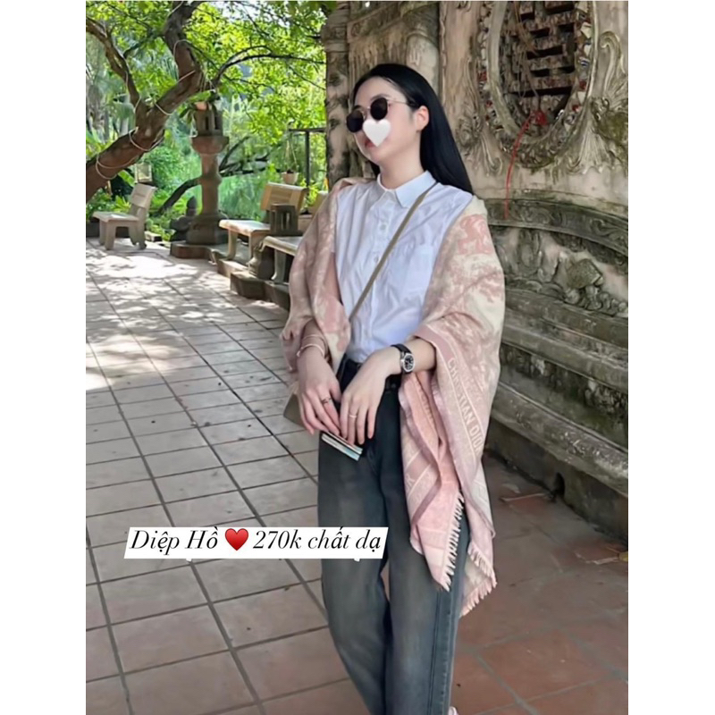 Khăn Choàng Dir Hồng QC