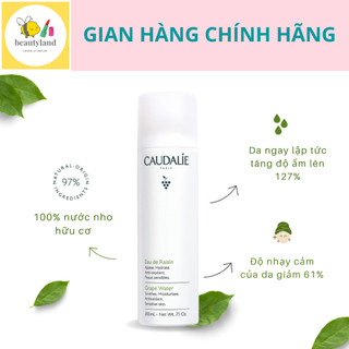 Xịt khoáng Caudalie Grape Water Làm Dịu, Giữ Ẩm Và Hỗ Trợ Chống Lão Hoá 200ml/ 300ml