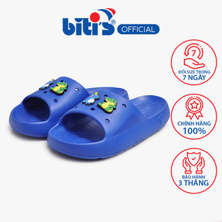 Dép Eva Phun Bé Trai Biti's BEB001800XDD ( xanh dương đậm )