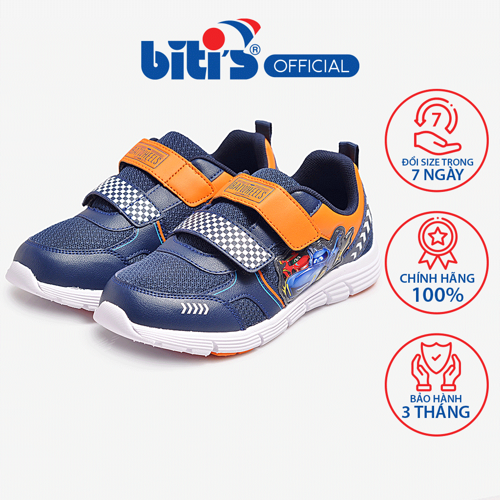 Giày Chạy Quai Da Tổng Hợp Bé Trai Batman BSB003299XNH ( Xanh nhớt )