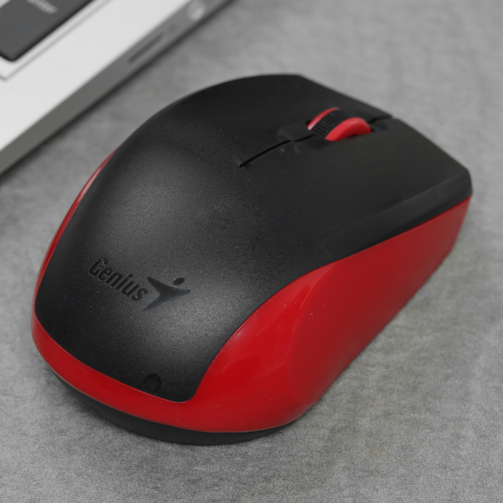 Chuột Không Dây Silent Wireless Công Thái Học Genius NX-8006S - Hàng Chính Hãng