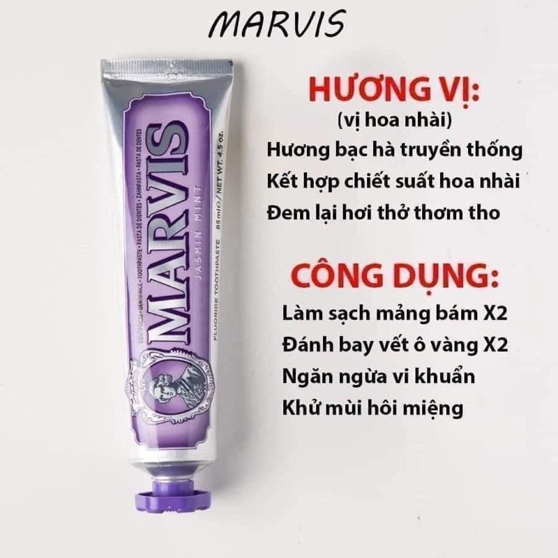 Kem đánh răng quý tộc Marvis