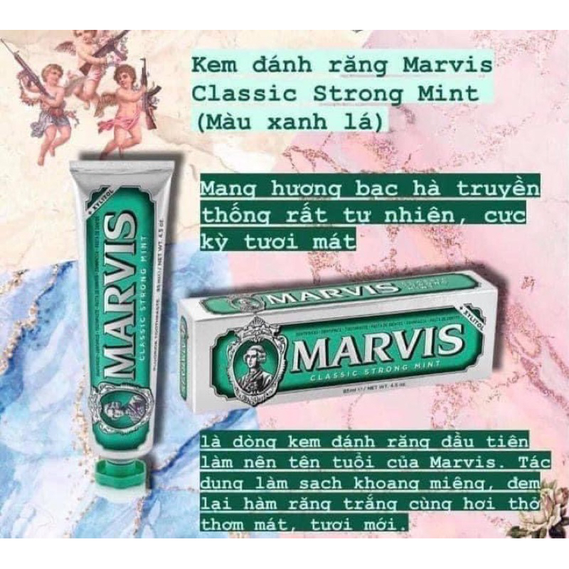 Kem đánh răng quý tộc Marvis