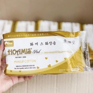 Bông tẩy trang cao cấp hoamis