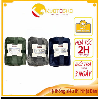 Chăn lông cừu KirkLand Plush Blanket Queen 248 x 233cm (Hàng chính hãng)