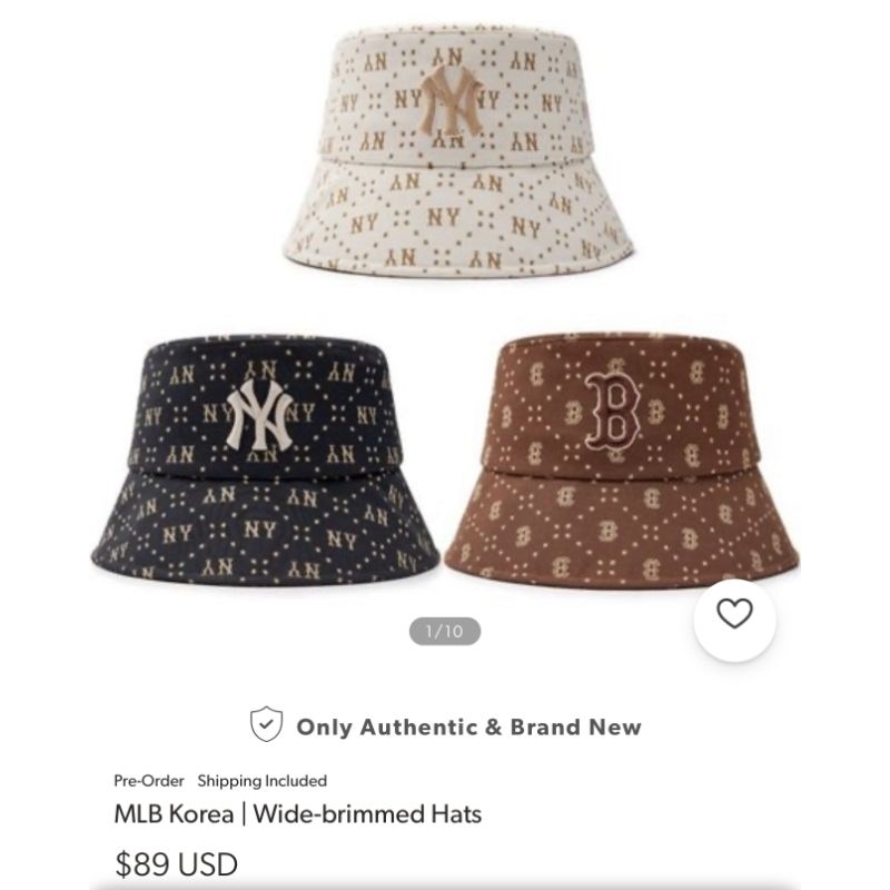 Nón burket MLB* 2023 - tuồn xịn