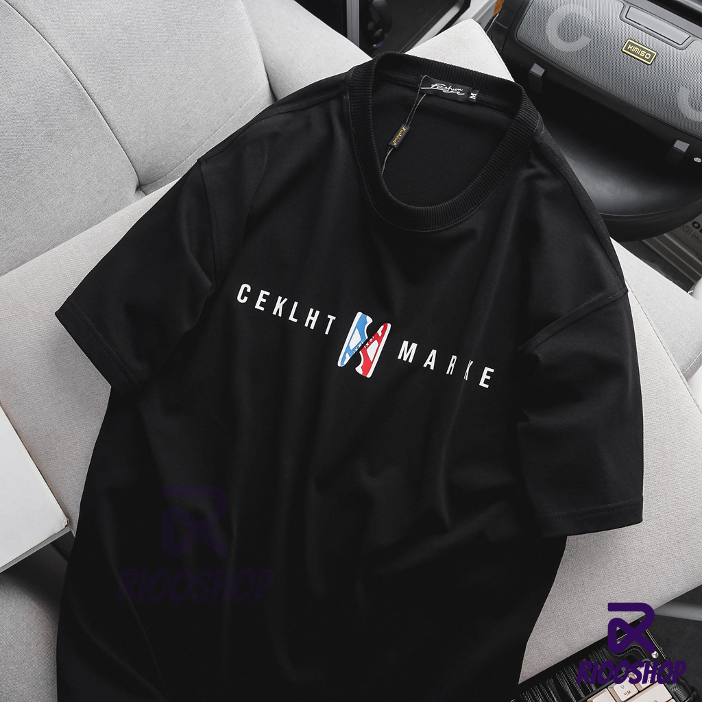 Áo thun nam nữ tay lỡ, áo phông form rộng thiết kế đơn giản trắng, đen, oversize RIOOSHOP RTO012