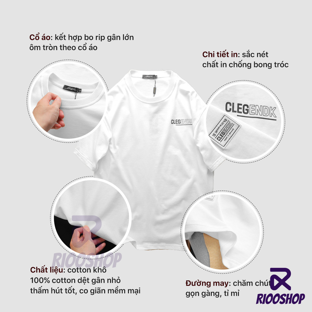 Áo thun nam nữ tay lỡ, áo thun oversize, form rộng trắng đen thiết kế cao cấp, chất lượng RIOOSHOP RTO013