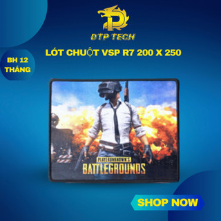Lót chuột vsp r7 200 x 250 x 1.5 mm may viền - hình ngẫu nhiên