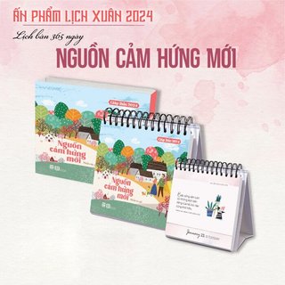 Lịch bàn 2024 - 365 ngày nguồn cảm hứng mới